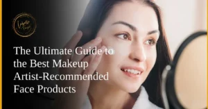 A smiling woman applying moisturizer, showcasing skin preparation for a flawless makeup base.
