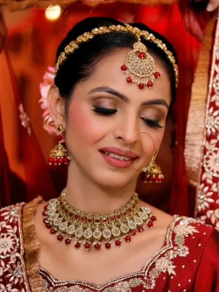 Oval face Indian wedding bridal makeup looks Greater Toronto Area